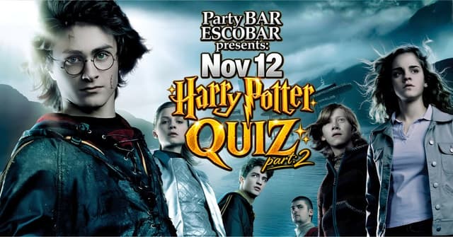 HARRY POTTER QUIZ 2026 – PART II — плакат